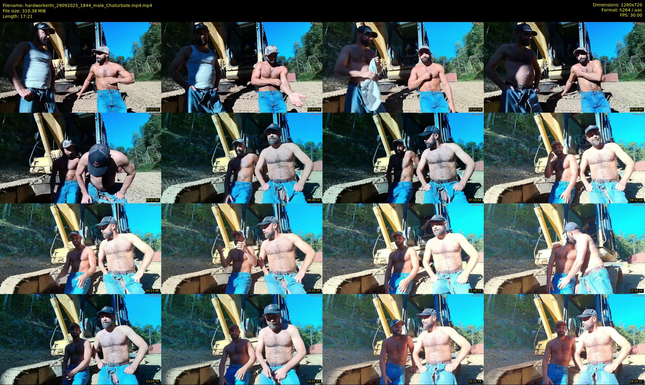 hardworkertn — 18 minute Chaturbate male cam show recording, 720p, Sep 29, 2025