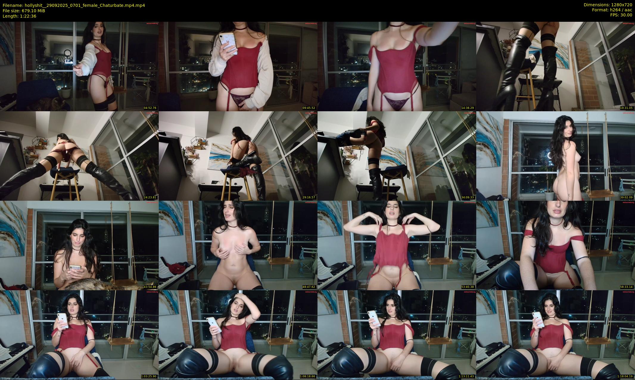 hollyshit_ — 83 minute Chaturbate female cam show recording, 720p, Sep 29, 2025