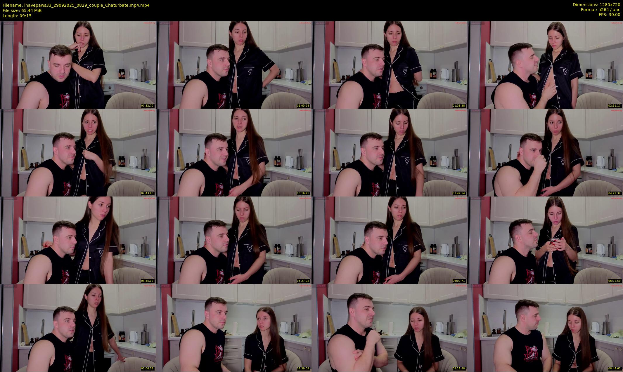 ihavepaws33 — 10 minute Chaturbate couple cam show recording, 720p, Sep 29, 2025