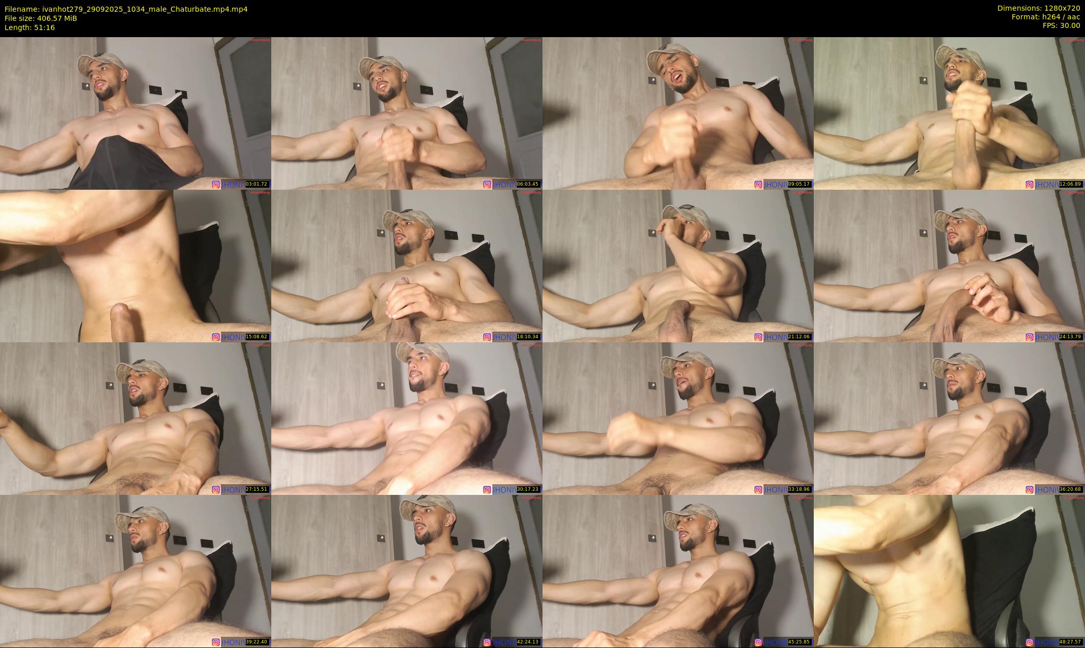 ivanhot279 — 52 minute Chaturbate male cam show recording, 720p, Sep 29, 2025