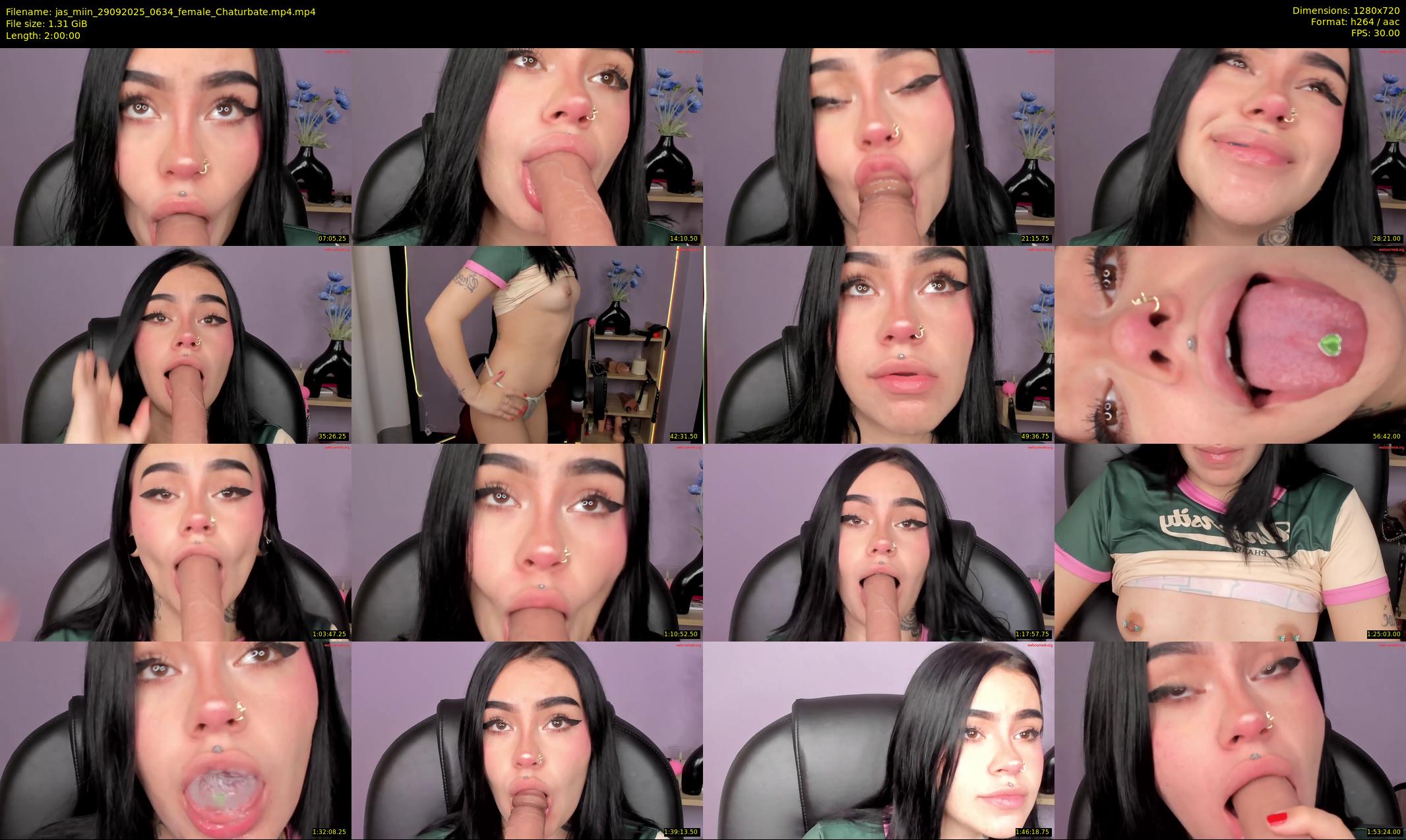 jas_miin — 120 minute Chaturbate female cam show recording, 720p, Sep 29, 2025