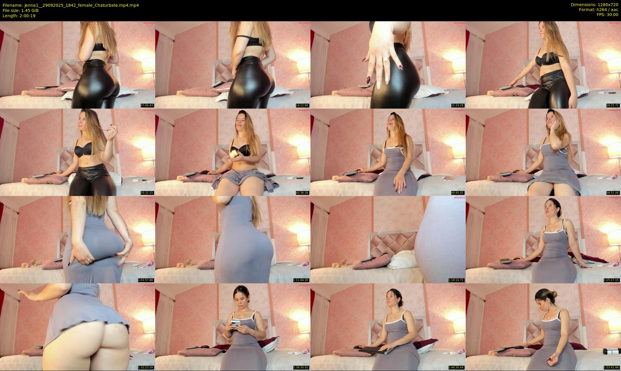 jenna1_ — 121 minute Chaturbate female cam show recording, 720p, Sep 29, 2025