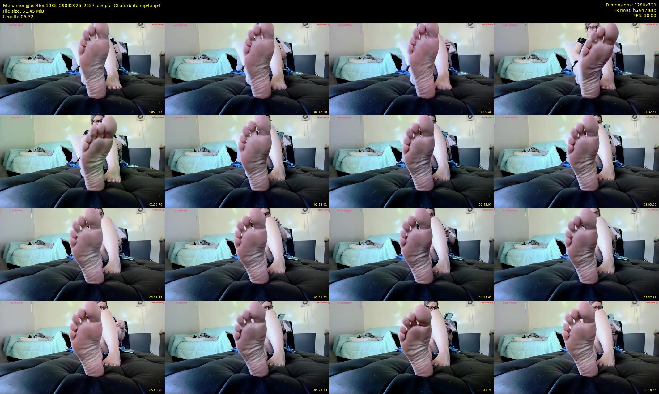 jjjust4fun1985 — 7 minute Chaturbate couple cam show recording, 720p, Sep 29, 2025