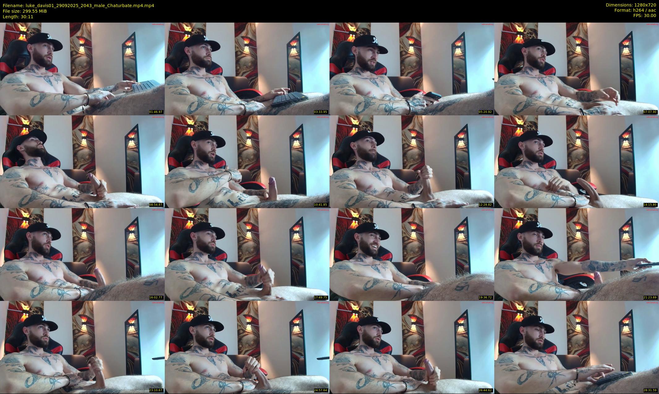 luke_davis01 — 31 minute Chaturbate male cam show recording, 720p, Sep 29, 2025