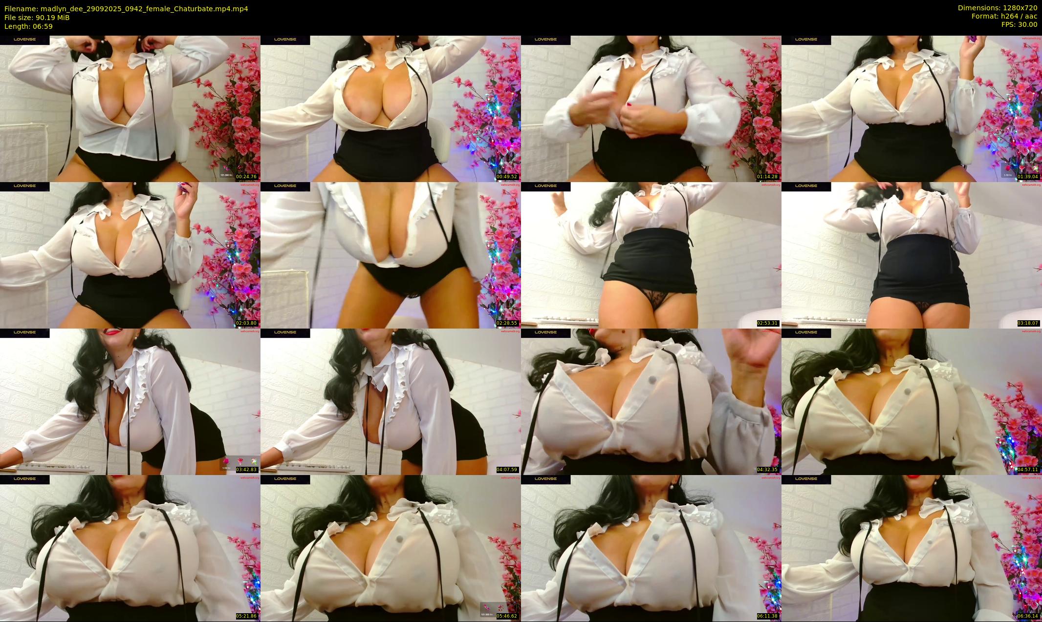 madlyn_dee — 7 minute Chaturbate female cam show recording, 720p, Sep 29, 2025