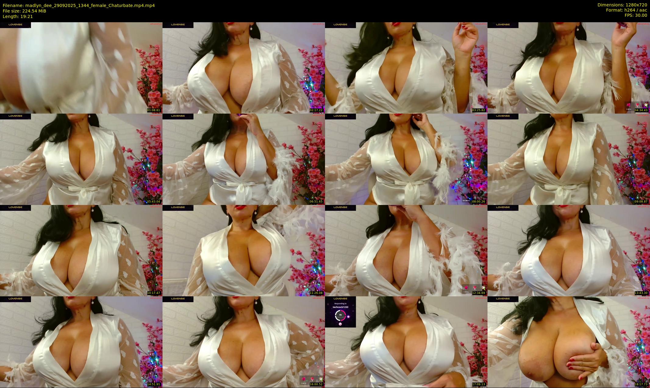 madlyn_dee — 20 minute Chaturbate female cam show recording, 720p, Sep 29, 2025