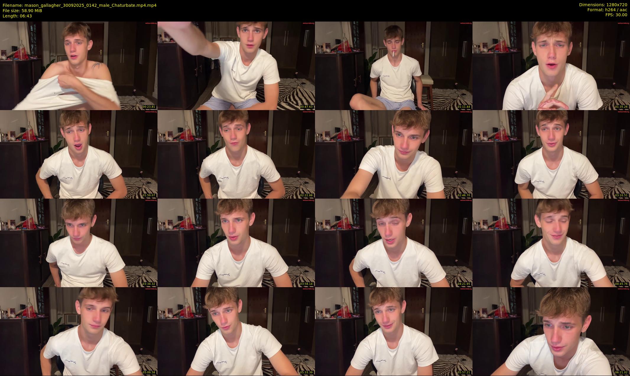 mason_gallagher — 7 minute Chaturbate male cam show recording, 720p, Sep 30, 2025
