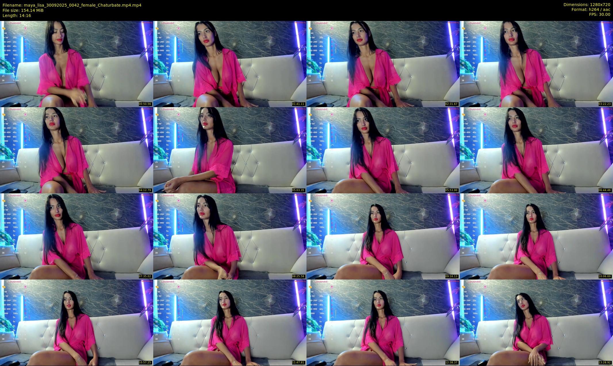 maya_lisa — 15 minute Chaturbate female cam show recording, 720p, Sep 30, 2025