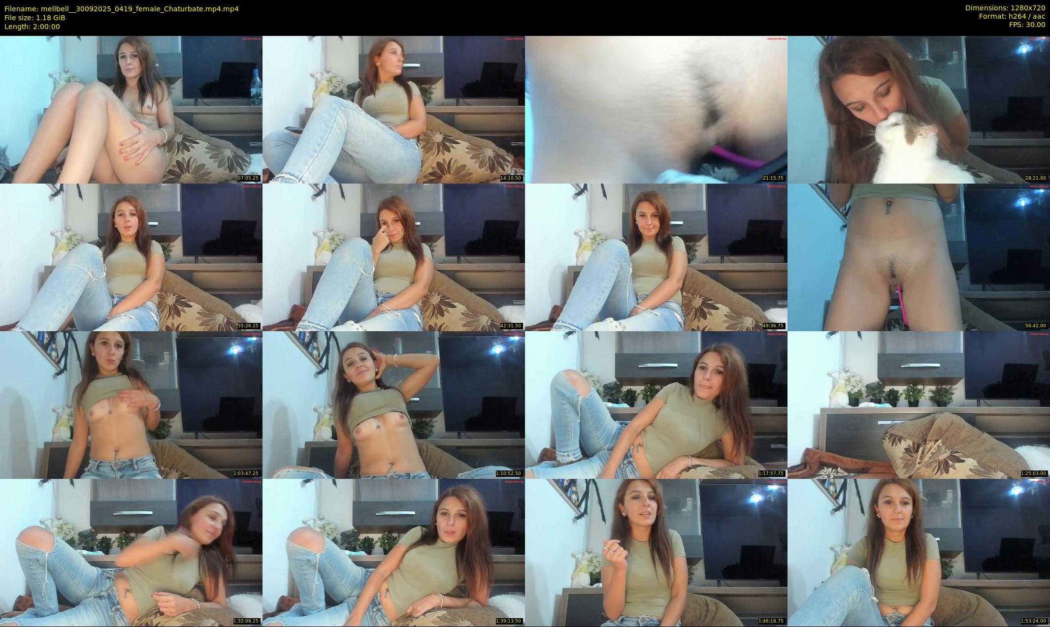 mellbell_ — 120 minute Chaturbate female cam show recording, 720p, Sep 30, 2025