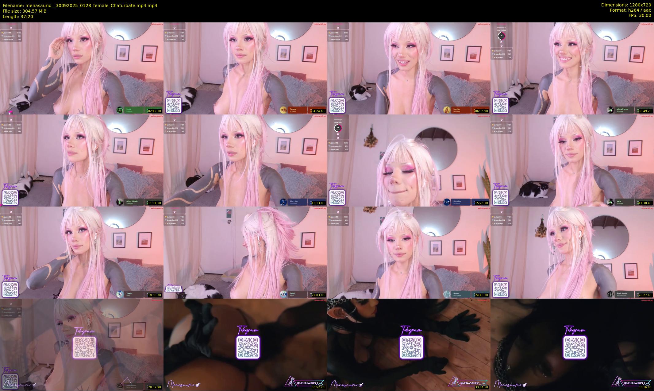 menasaurio_ — 38 minute Chaturbate female cam show recording, 720p, Sep 30, 2025