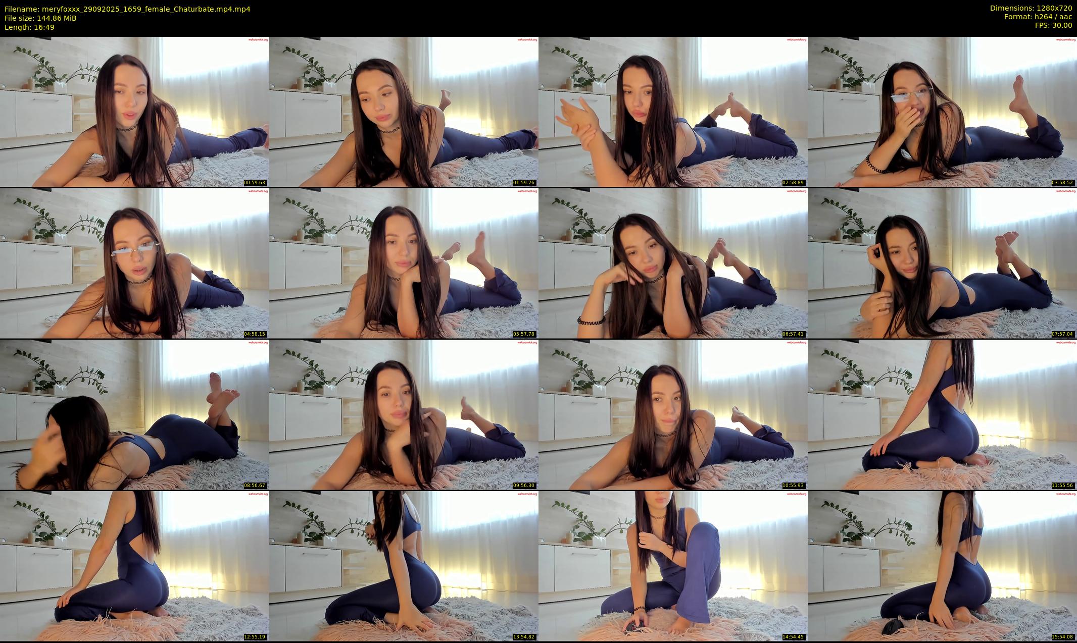 meryfoxxx — 17 minute Chaturbate female cam show recording, 720p, Sep 29, 2025