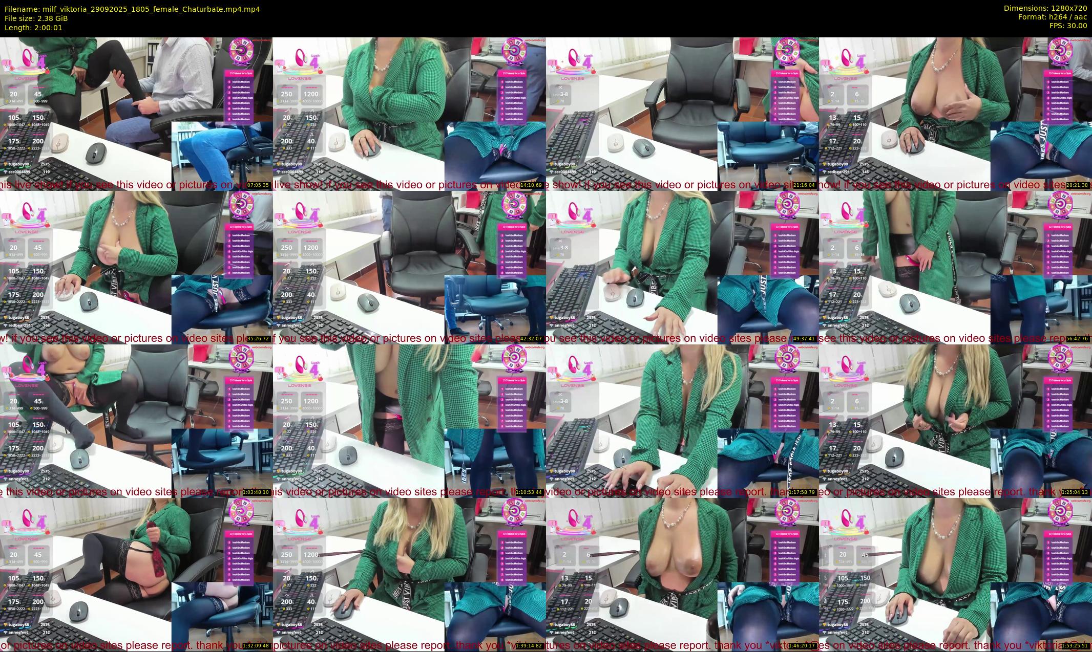 milf_viktoria — 121 minute Chaturbate female cam show recording, 720p, Sep 29, 2025