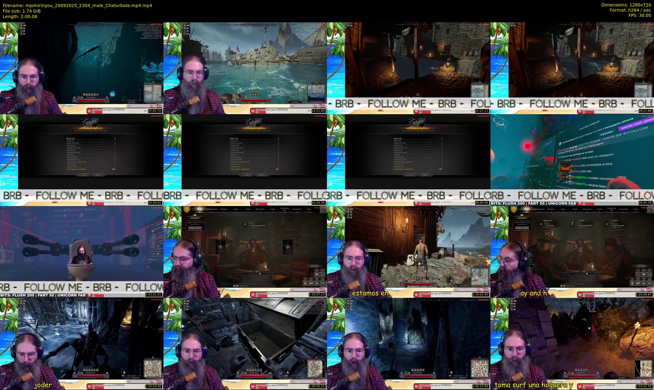 mjolnirinyou — 121 minute Chaturbate male cam show recording, 720p, Sep 29, 2025