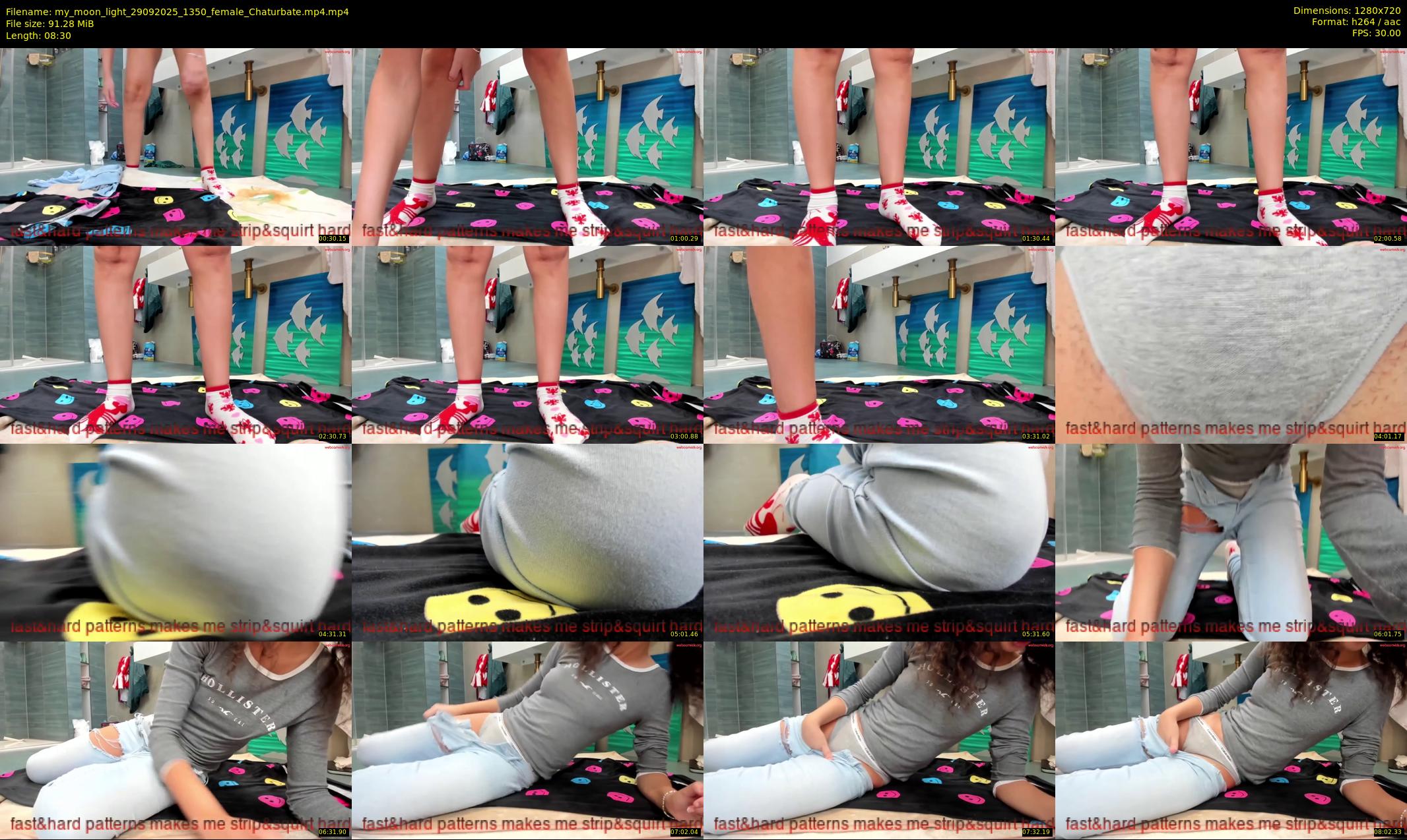 my_moon_light — 9 minute Chaturbate female cam show recording, 720p, Sep 29, 2025