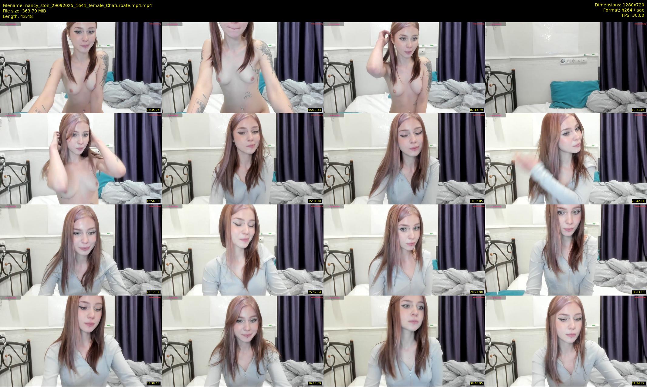 nancy_ston — 44 minute Chaturbate female cam show recording, 720p, Sep 29, 2025