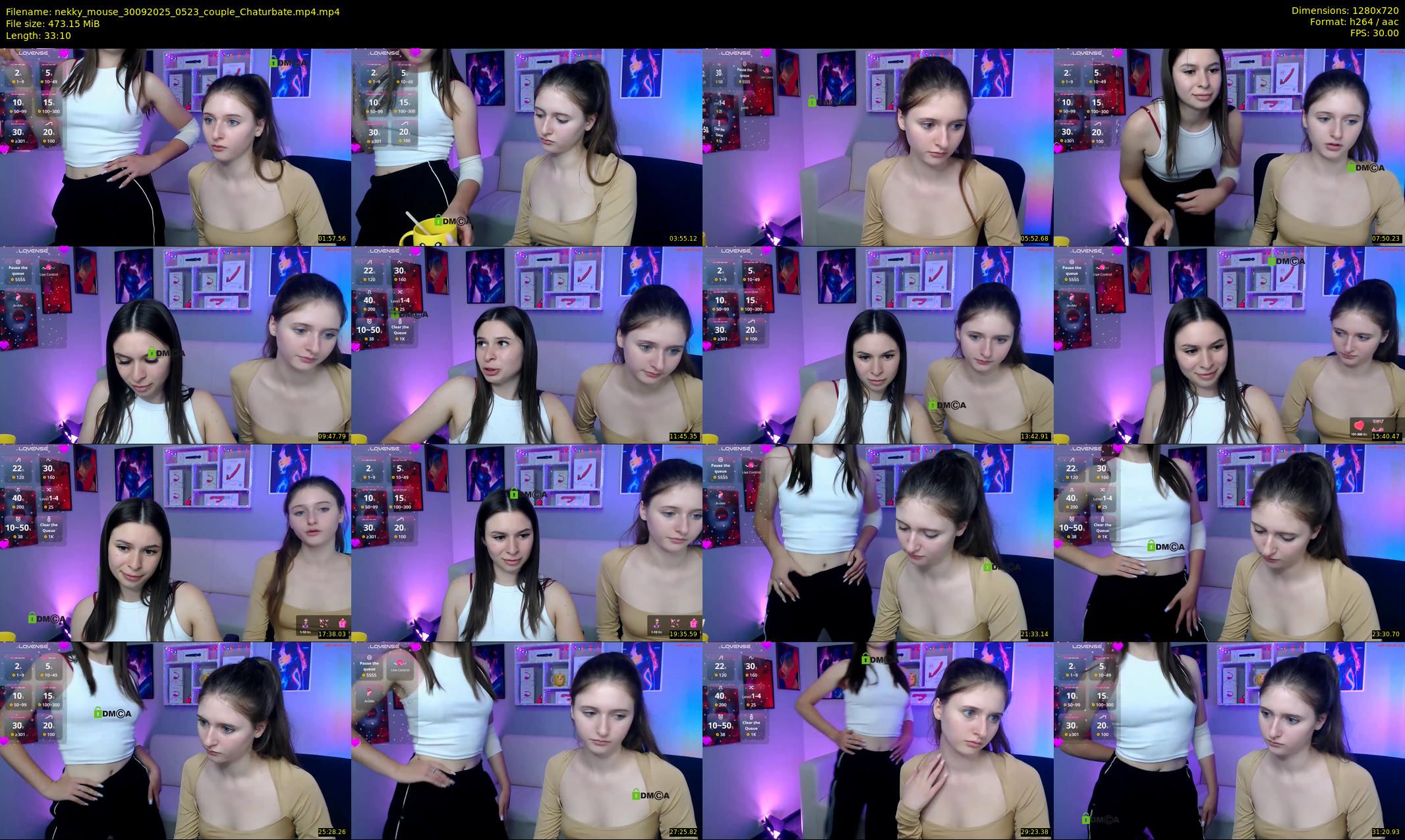 nekky_mouse — 34 minute Chaturbate female cam show recording, 720p, Sep 30, 2025