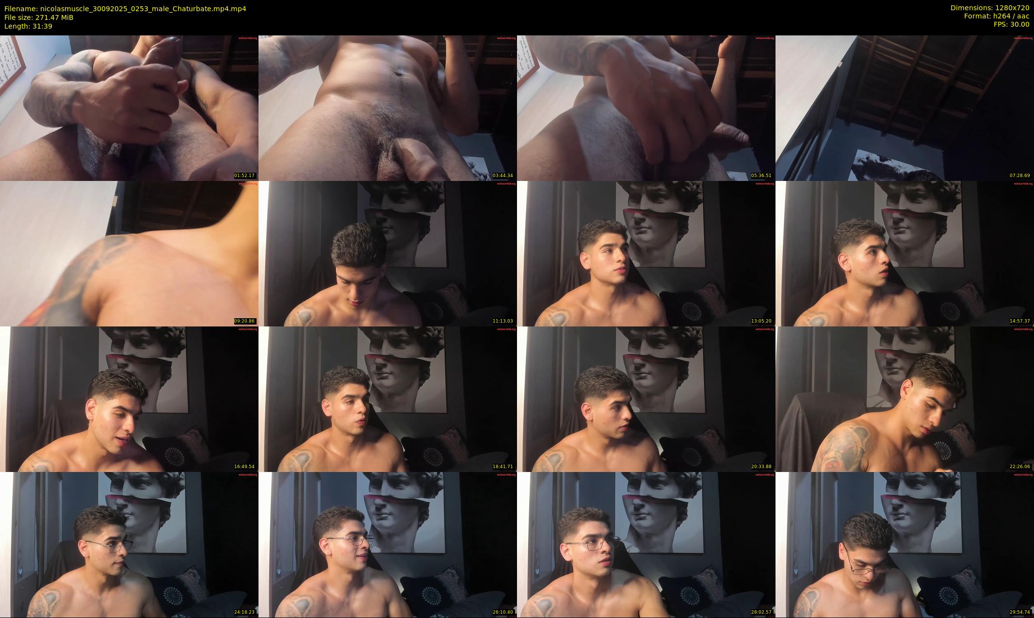 nicolasmuscle — 32 minute Chaturbate male cam show recording, 720p, Sep 30, 2025