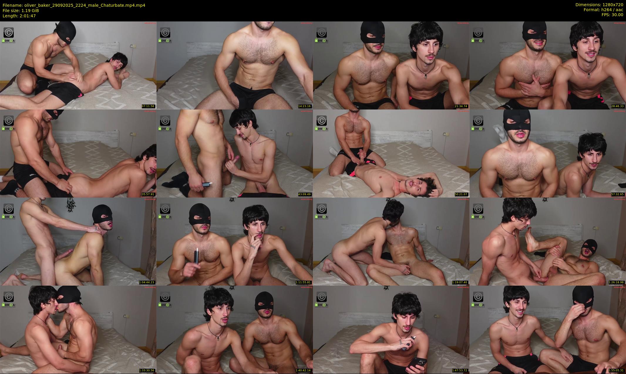 oliver_baker — 122 minute Chaturbate male cam show recording, 720p, Sep 29, 2025