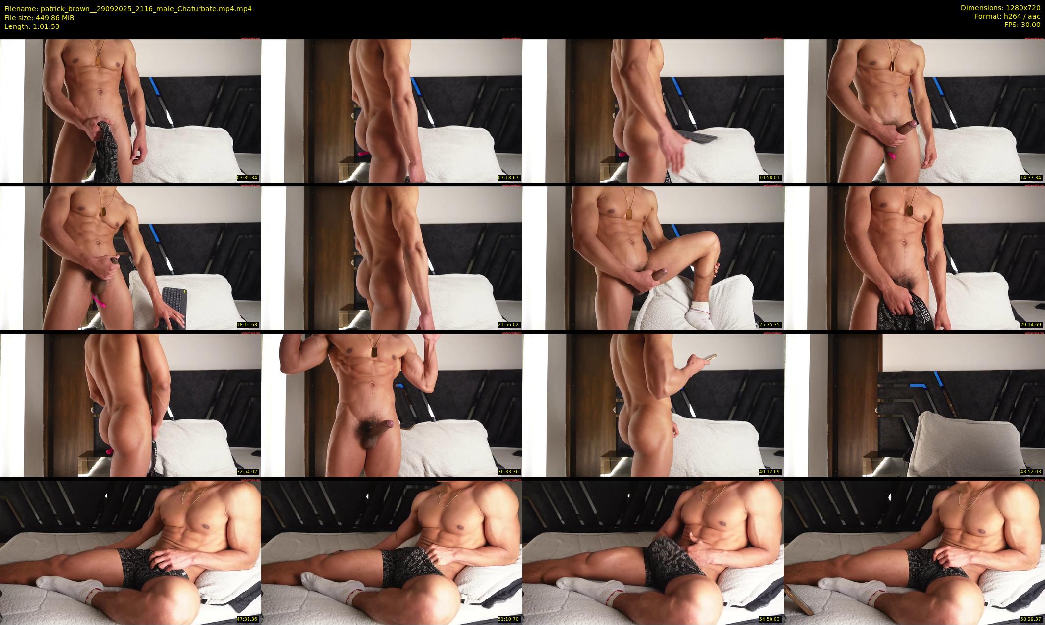 patrick_brown_ — 62 minute Chaturbate male cam show recording, 720p, Sep 29, 2025