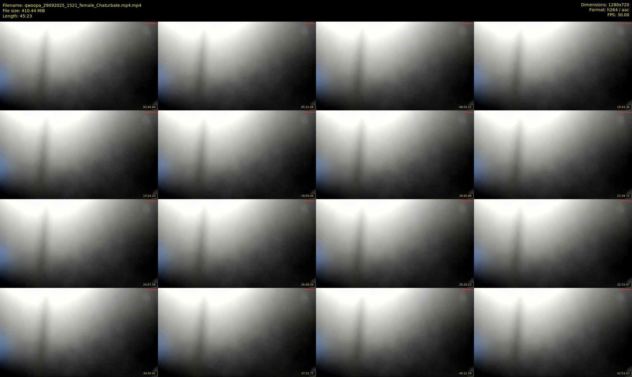 qwoopa — 46 minute Chaturbate female cam show recording, 720p, Sep 29, 2025