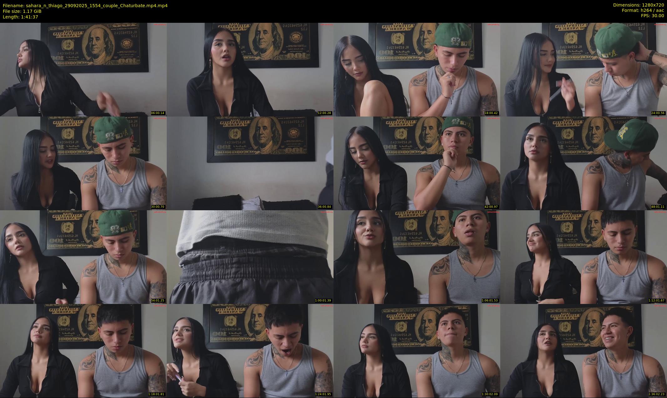 sahara_n_thiago — 102 minute Chaturbate couple cam show recording, 720p, Sep 29, 2025