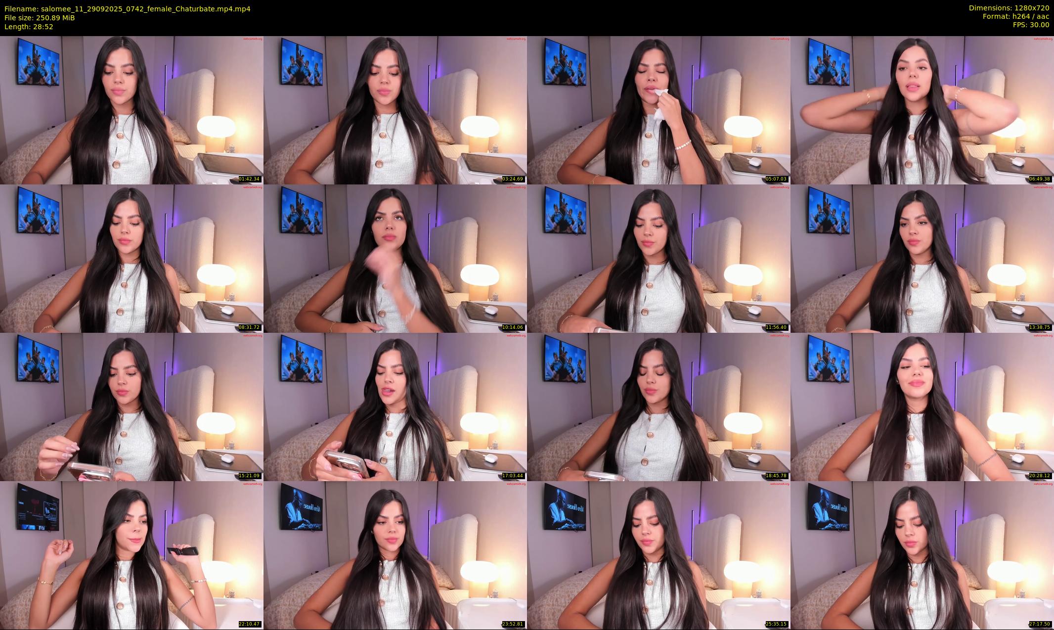 salomee_11 — 29 minute Chaturbate female cam show recording, 720p, Sep 29, 2025