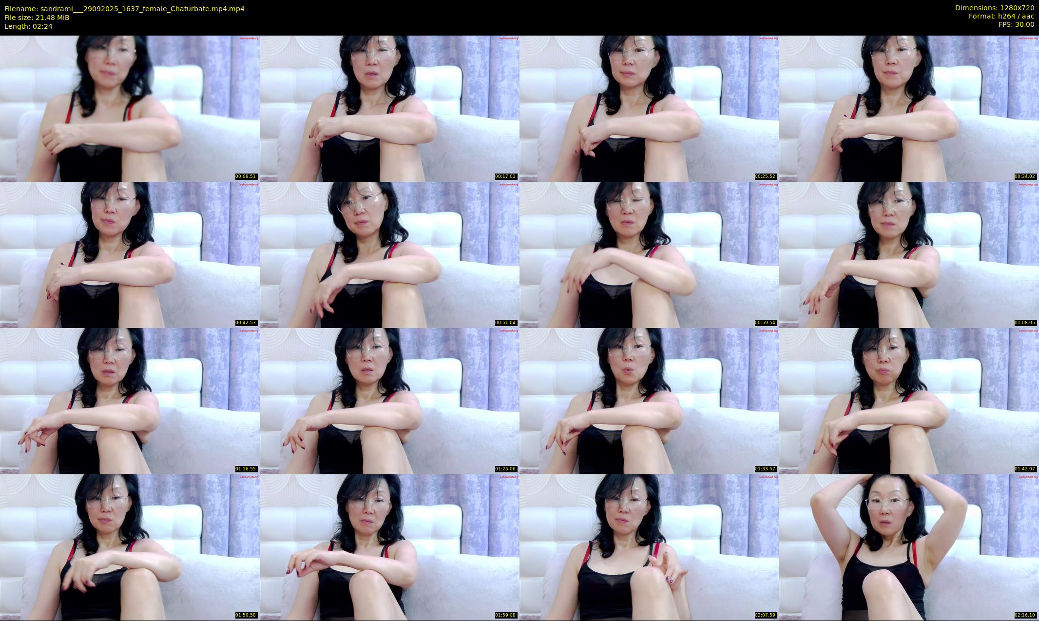 sandrami__ — 3 minute Chaturbate female cam show recording, 720p, Sep 29, 2025