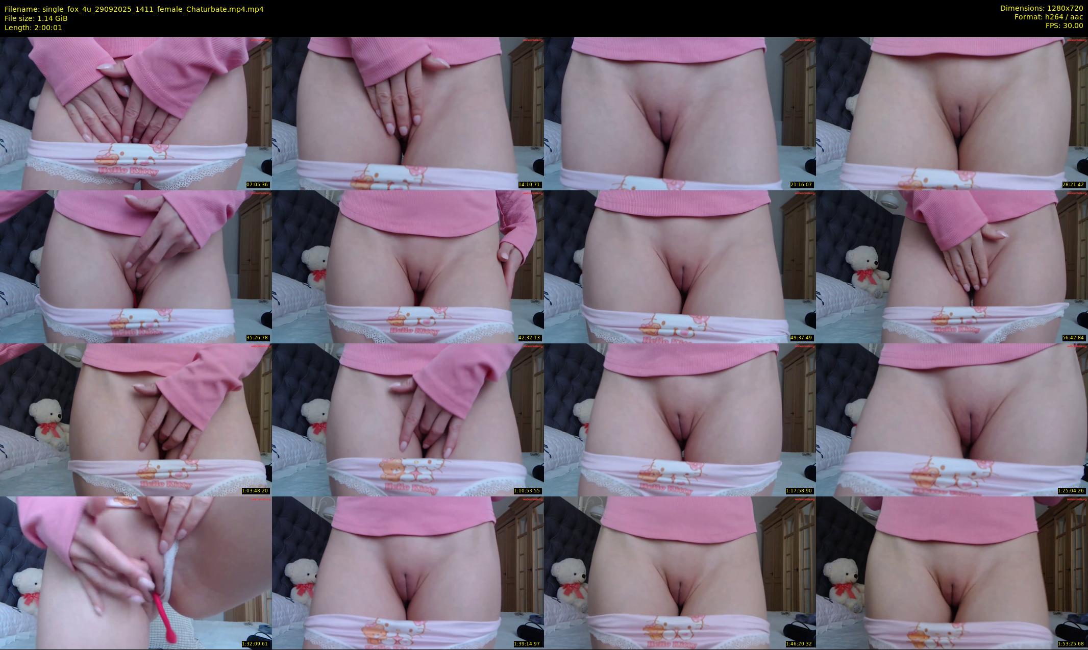 single_fox_4u — 121 minute Chaturbate female cam show recording, 720p, Sep 29, 2025