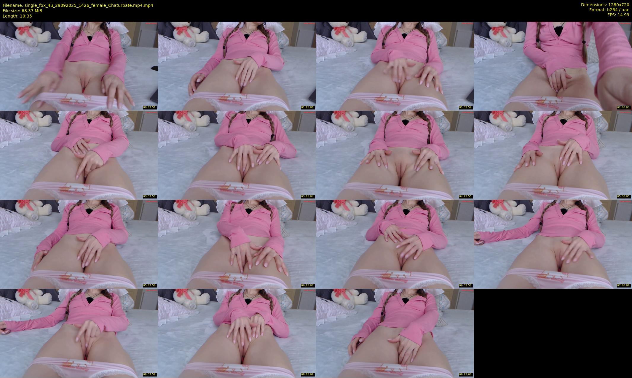 single_fox_4u — 11 minute Chaturbate female cam show recording, 720p, Sep 29, 2025