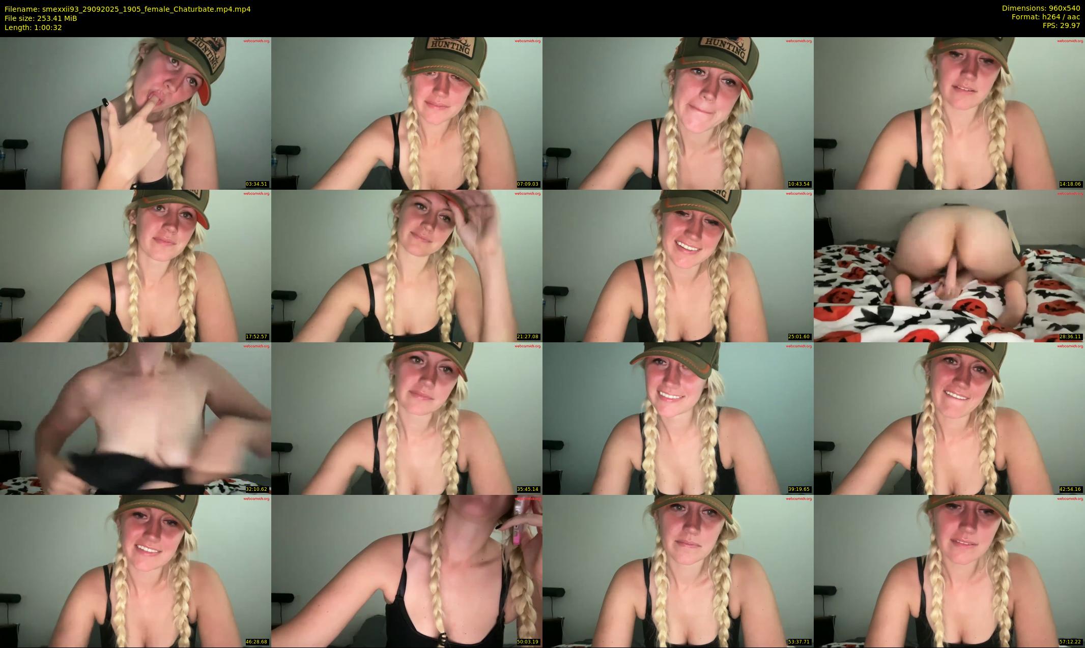 smexxii93 — 61 minute Chaturbate female cam show recording, 480p, Sep 29, 2025