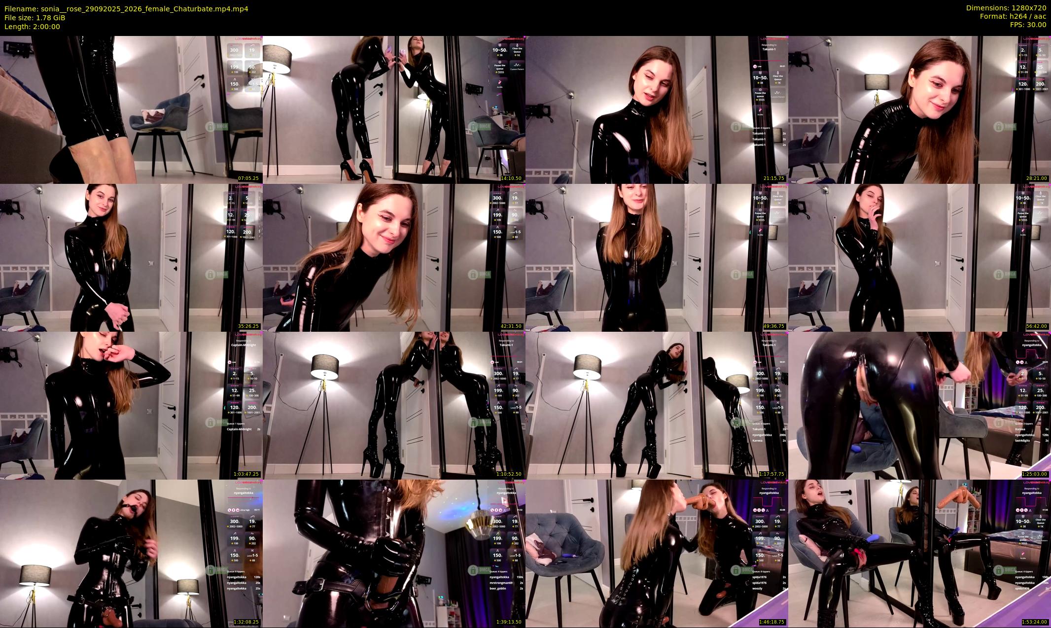 sonia__rose — 120 minute Chaturbate female cam show recording, 720p, Sep 29, 2025