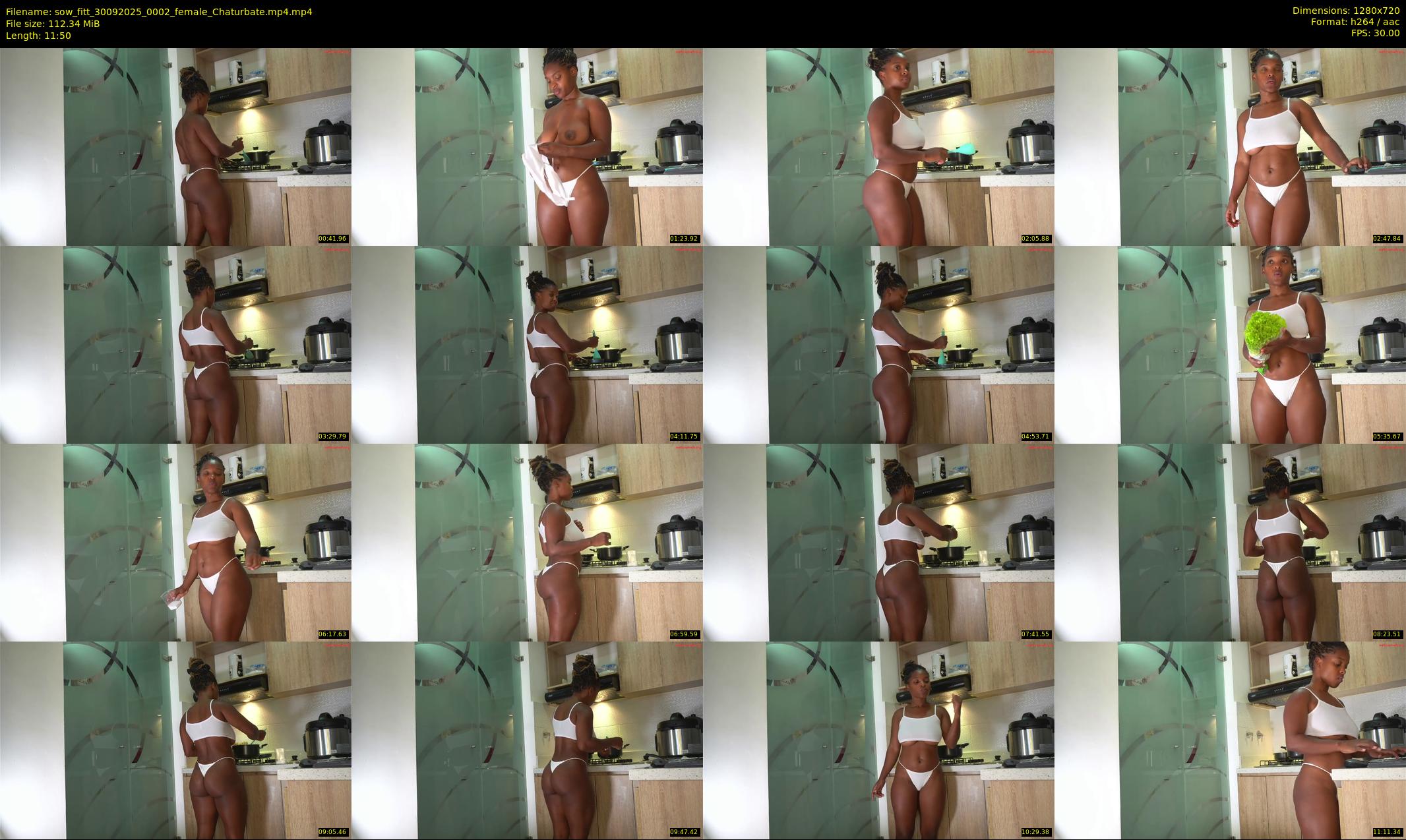 sow_fitt — 12 minute Chaturbate female cam show recording, 720p, Sep 30, 2025