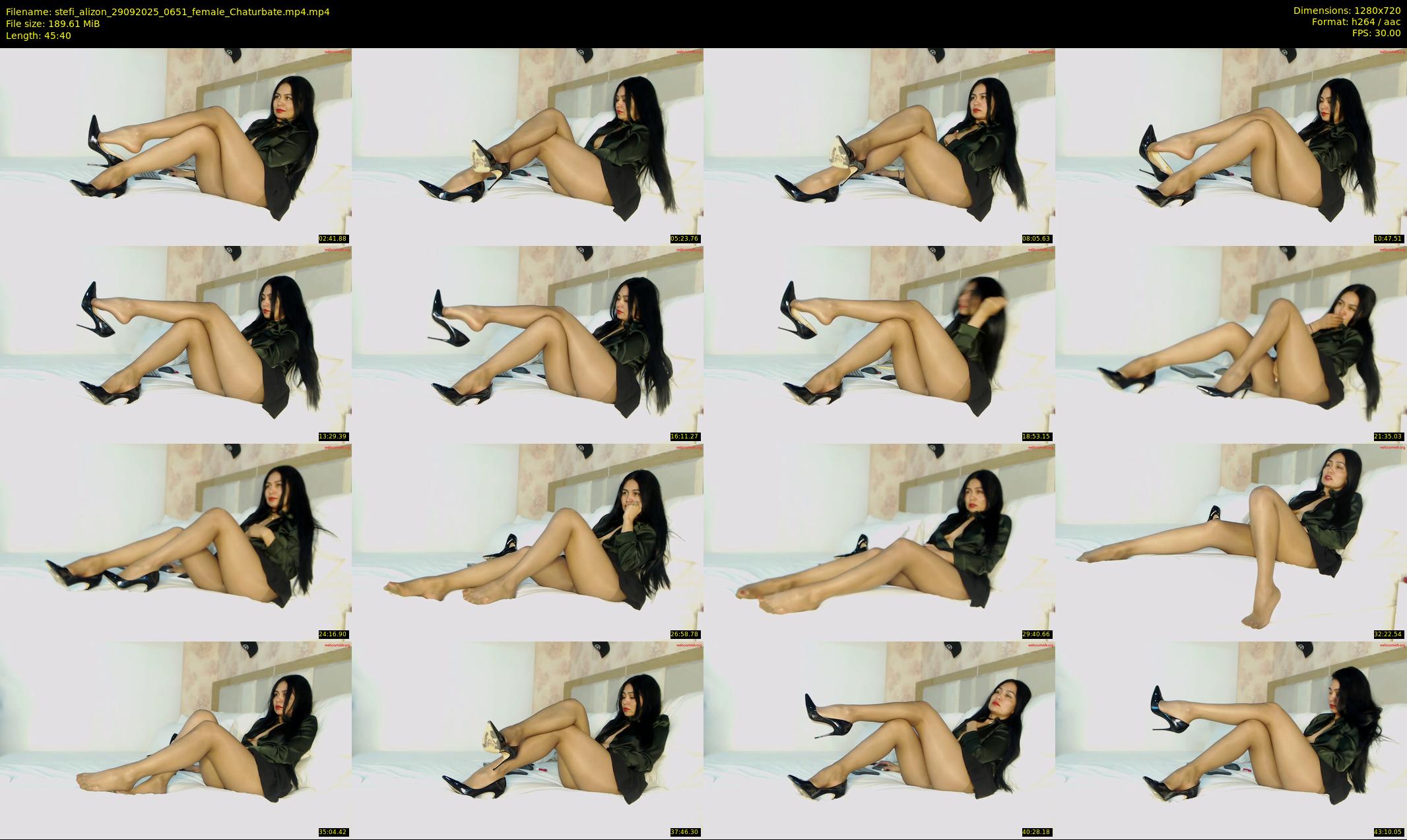 stefi_alizon — 46 minute Chaturbate female cam show recording, 720p, Sep 29, 2025