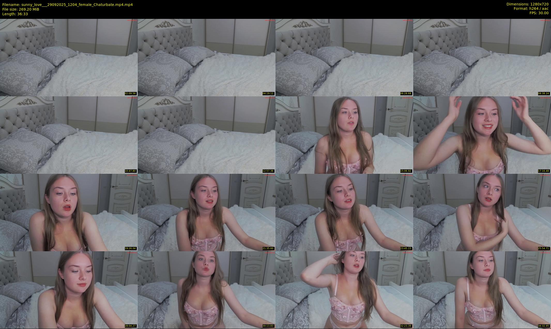 sunny_love__ — 37 minute Chaturbate female cam show recording, 720p, Sep 29, 2025