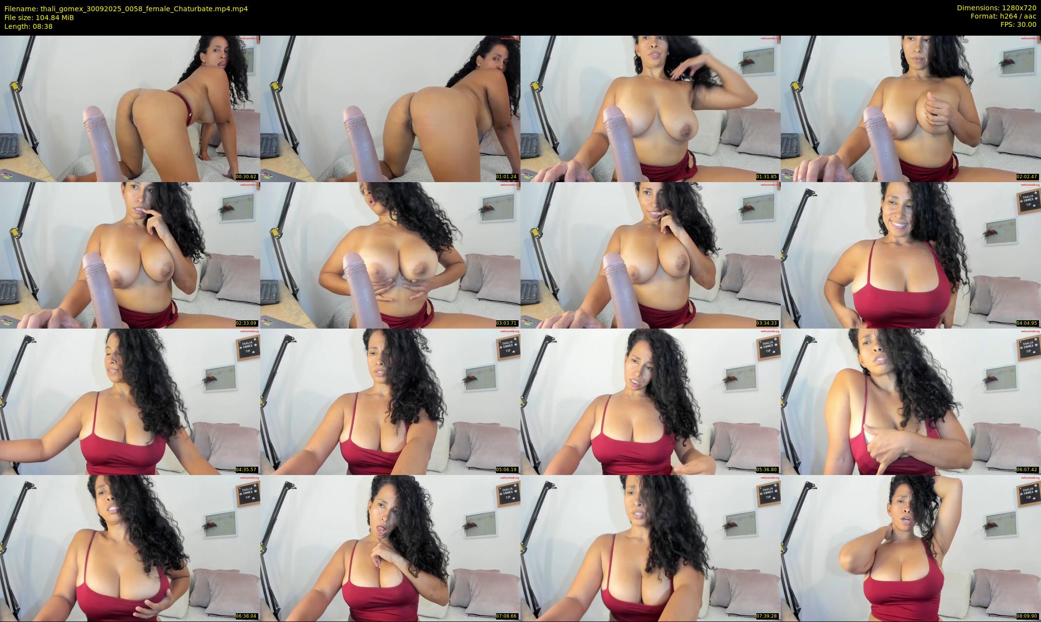 thali_gomex — 9 minute Chaturbate female cam show recording, 720p, Sep 30, 2025
