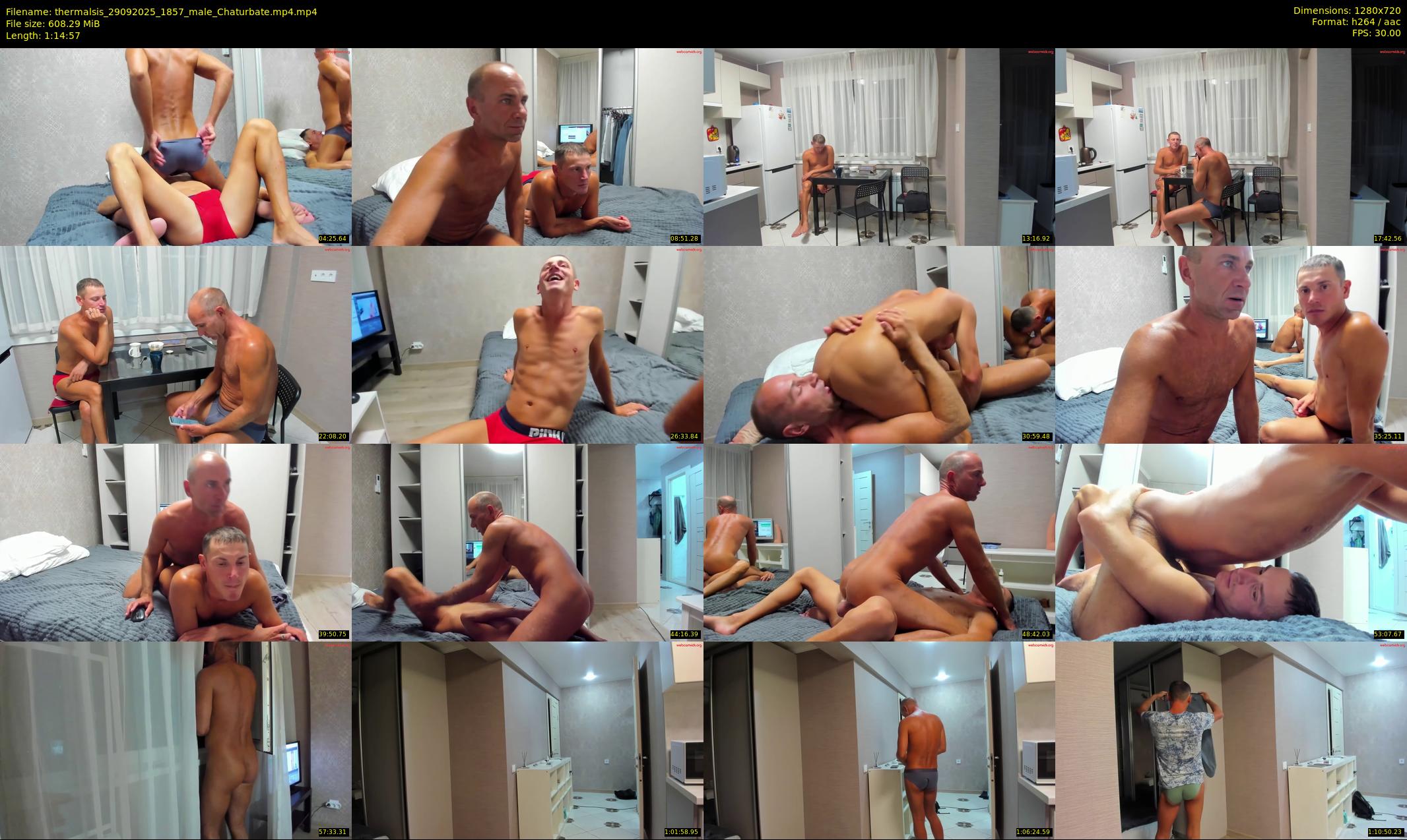 thermalsis — 75 minute Chaturbate male cam show recording, 720p, Sep 29, 2025