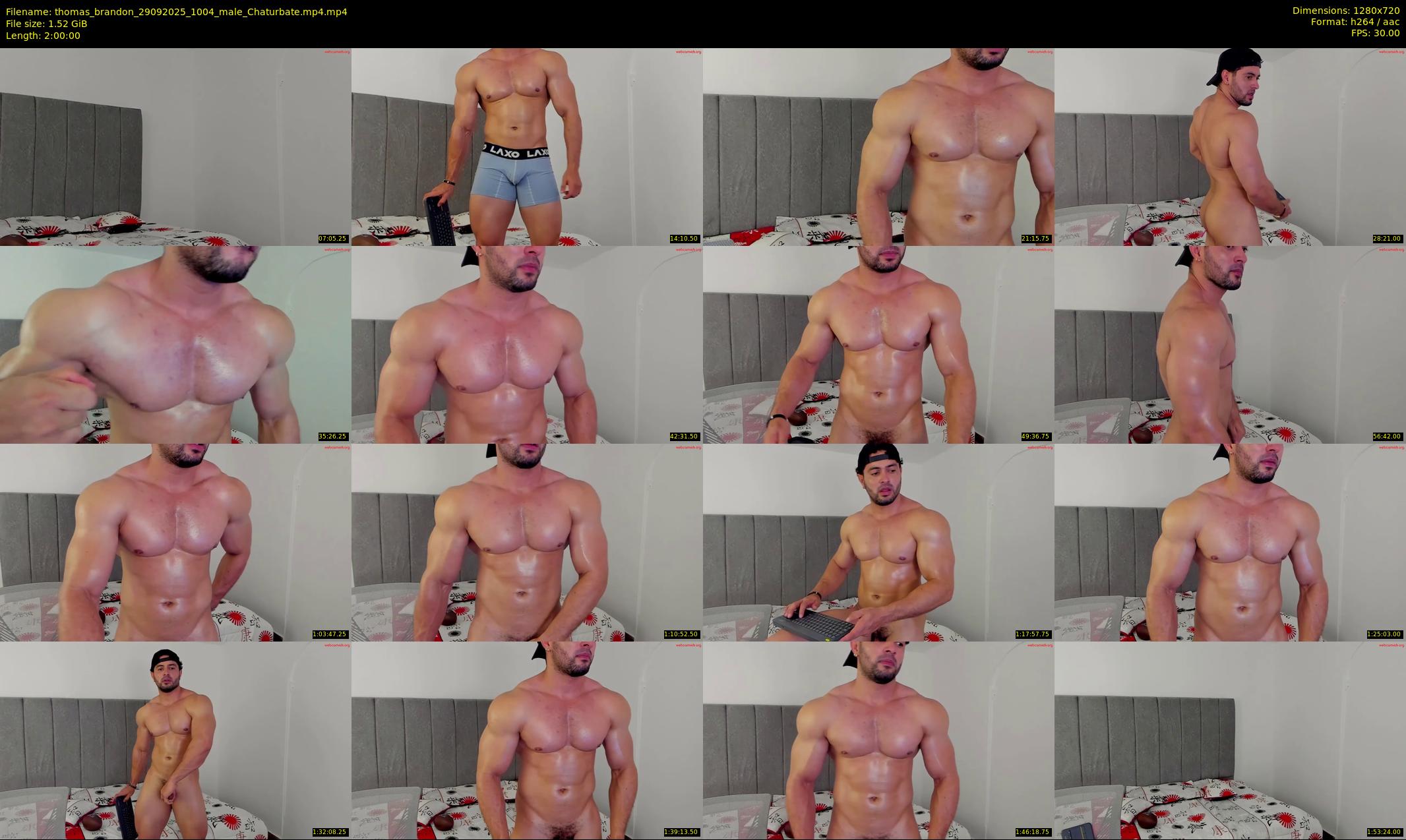 thomas_brandon — 120 minute Chaturbate male cam show recording, 720p, Sep 29, 2025