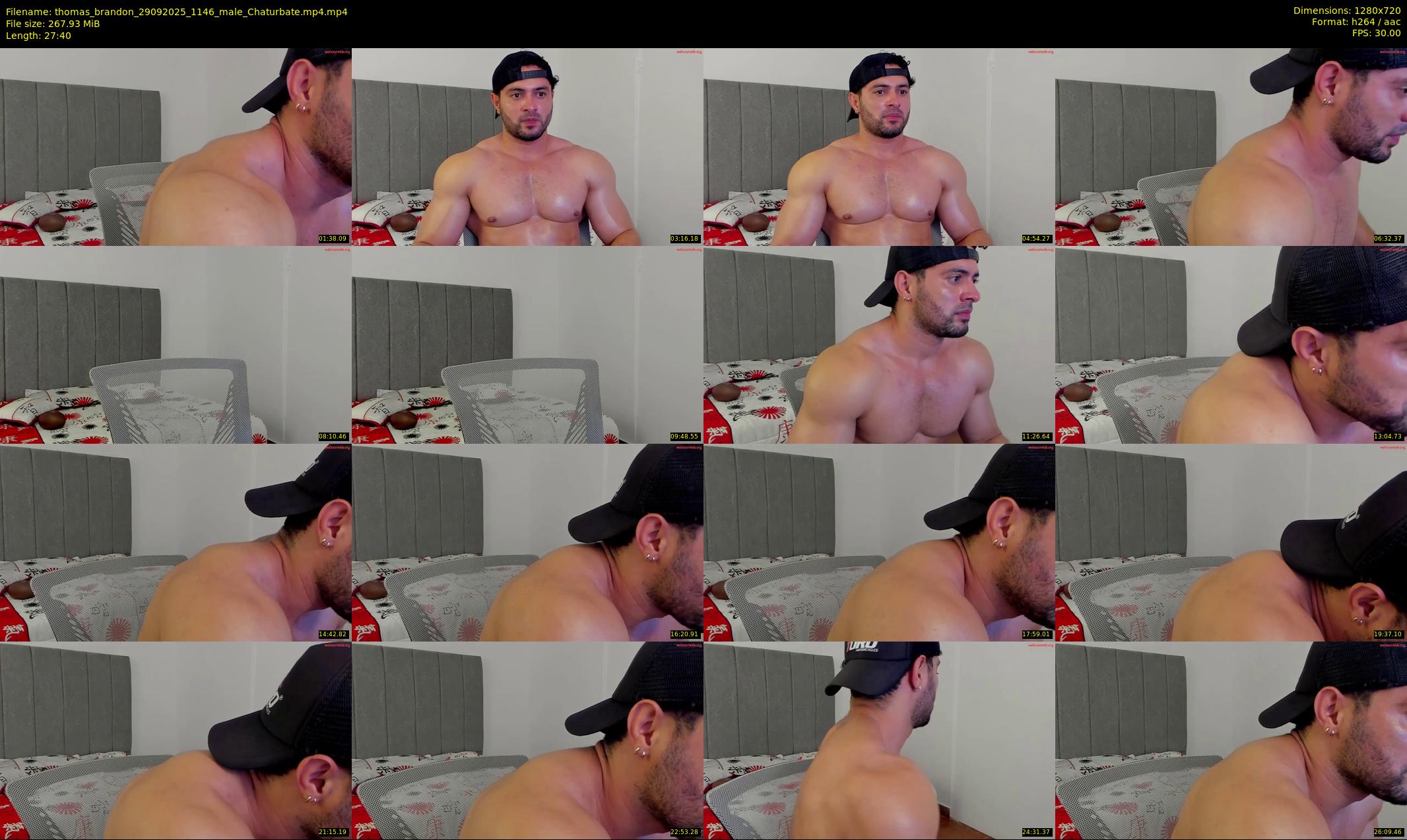 thomas_brandon — 28 minute Chaturbate male cam show recording, 720p, Sep 29, 2025