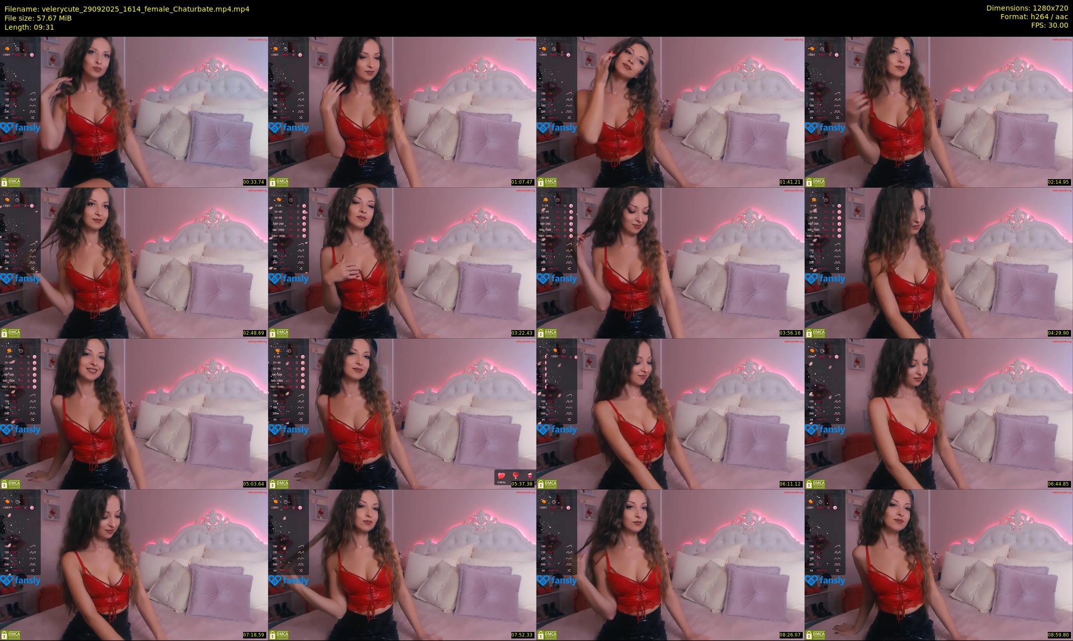 velerycute — 10 minute Chaturbate female cam show recording, 720p, Sep 29, 2025