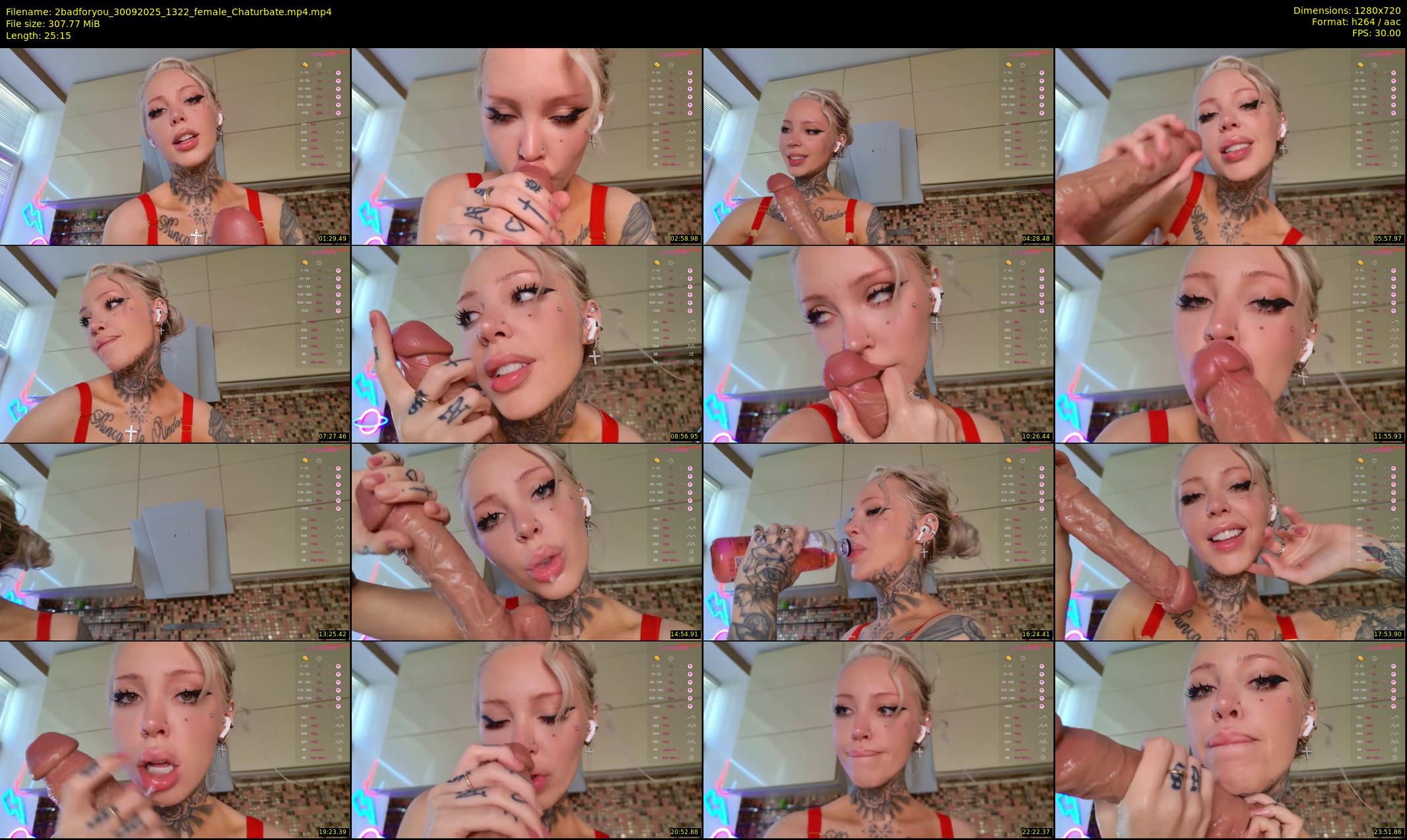 2badforyou — 26 minute Chaturbate couple cam show recording, 720p, Sep 30, 2025