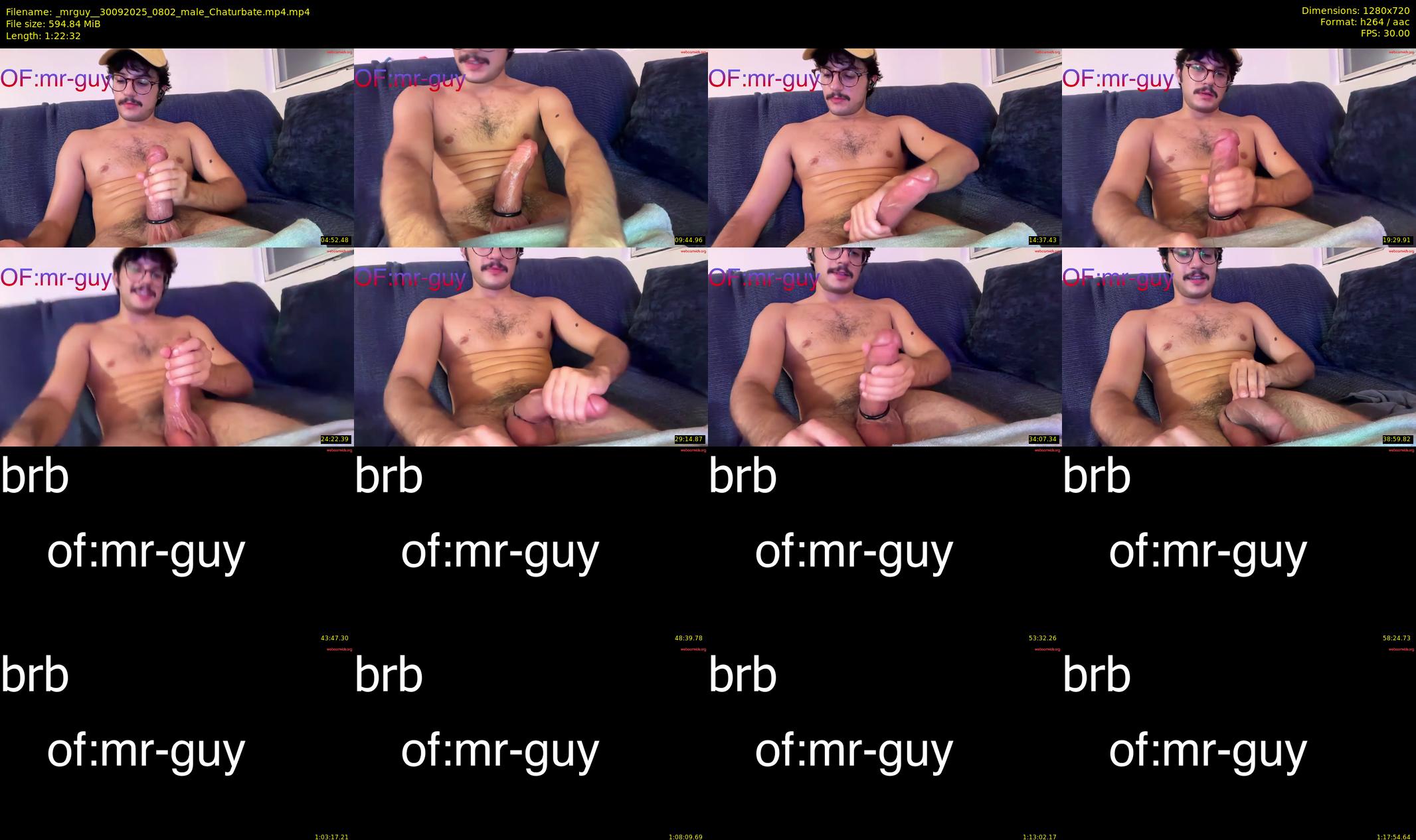 _mrguy_ — 83 minute Chaturbate male cam show recording, 720p, Sep 30, 2025