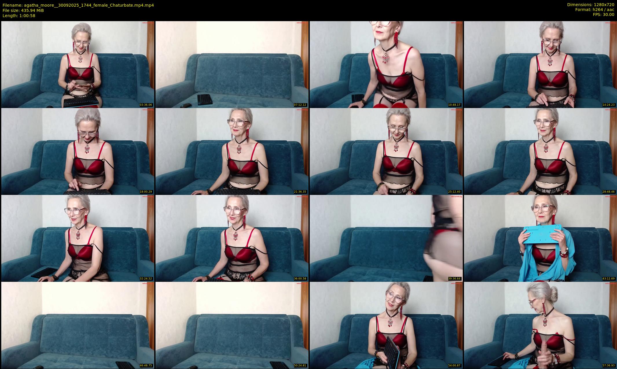 agatha_moore_ — 61 minute Chaturbate female cam show recording, 720p, Sep 30, 2025