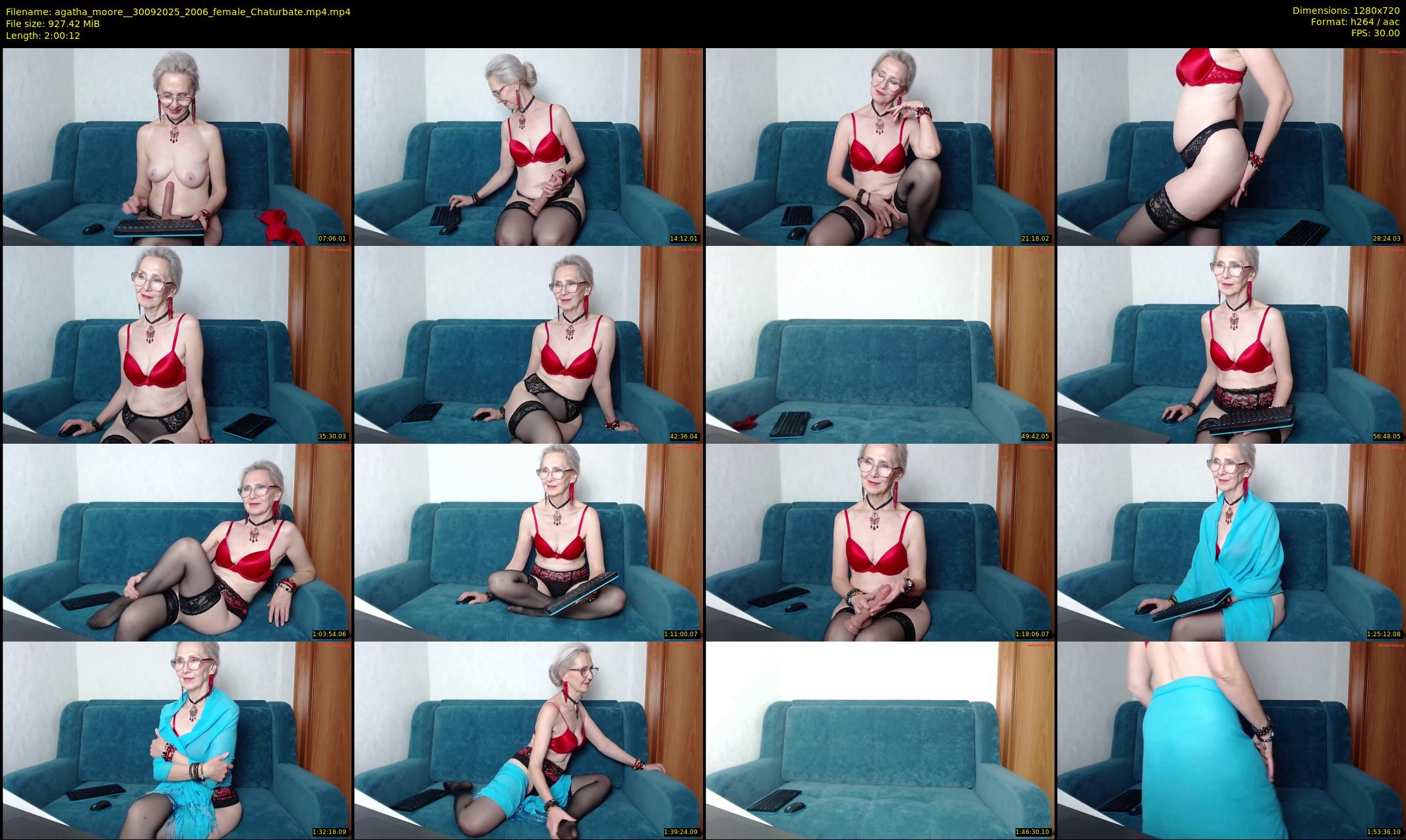 agatha_moore_ — 121 minute Chaturbate female cam show recording, 720p, Sep 30, 2025