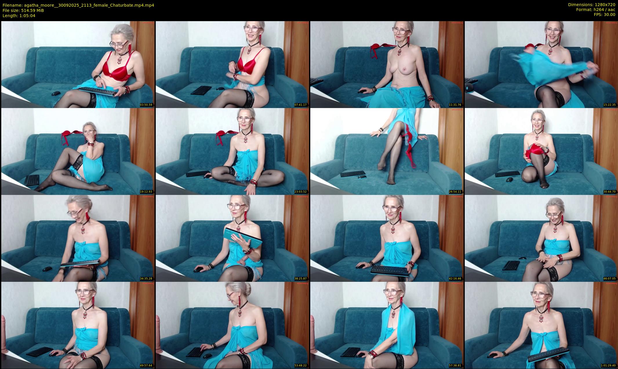 agatha_moore_ — 66 minute Chaturbate female cam show recording, 720p, Sep 30, 2025