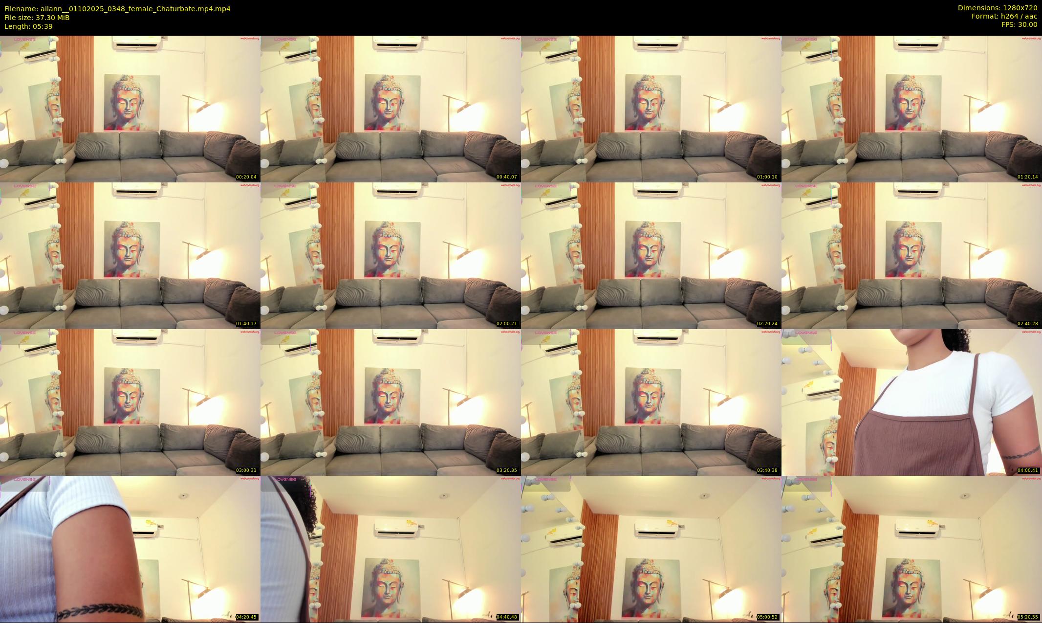 ailann_ — 6 minute Chaturbate female cam show recording, 720p, Oct 1, 2025