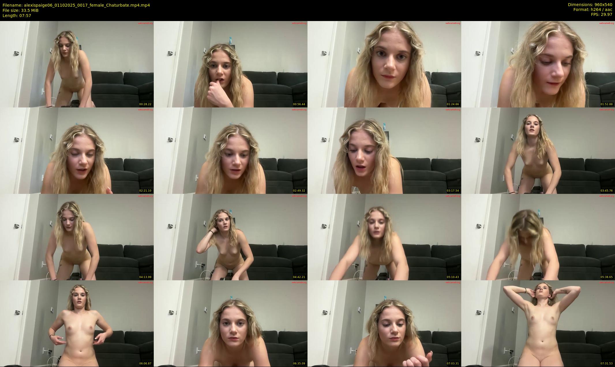 alexispaige06 — 8 minute Chaturbate female cam show recording, 480p, Oct 1, 2025