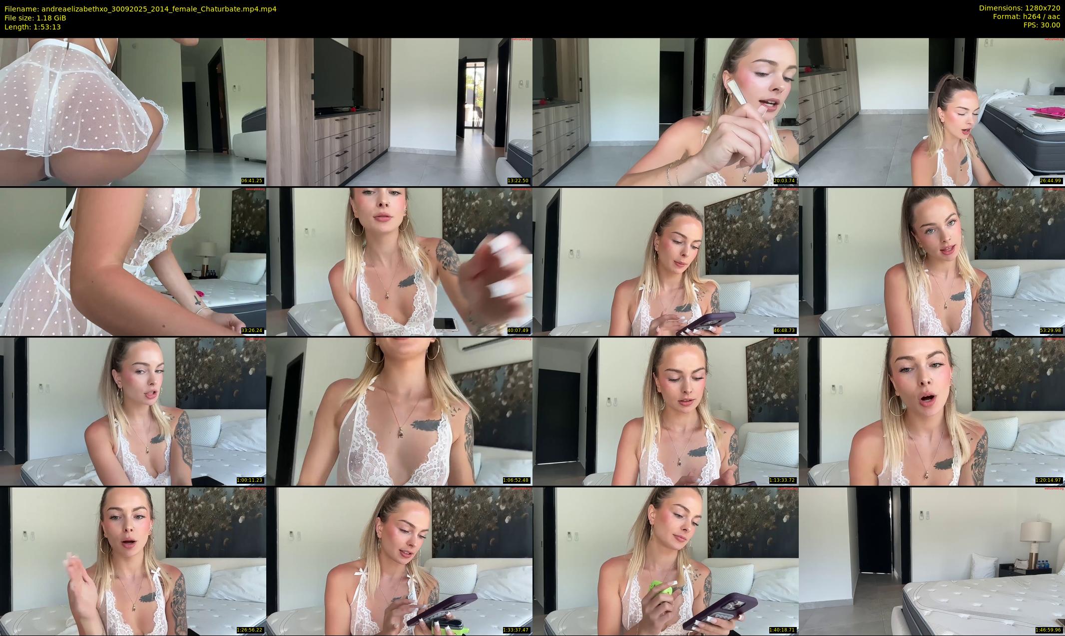 andreaelizabethxo — 114 minute Chaturbate female cam show recording, 720p, Sep 30, 2025