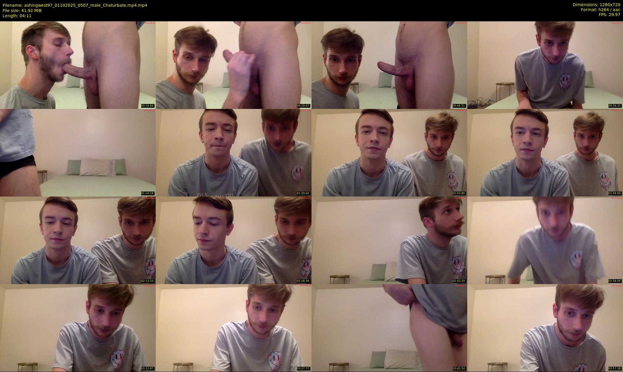 ashingwest97 — 5 minute Chaturbate male cam show recording, 720p, Oct 1, 2025