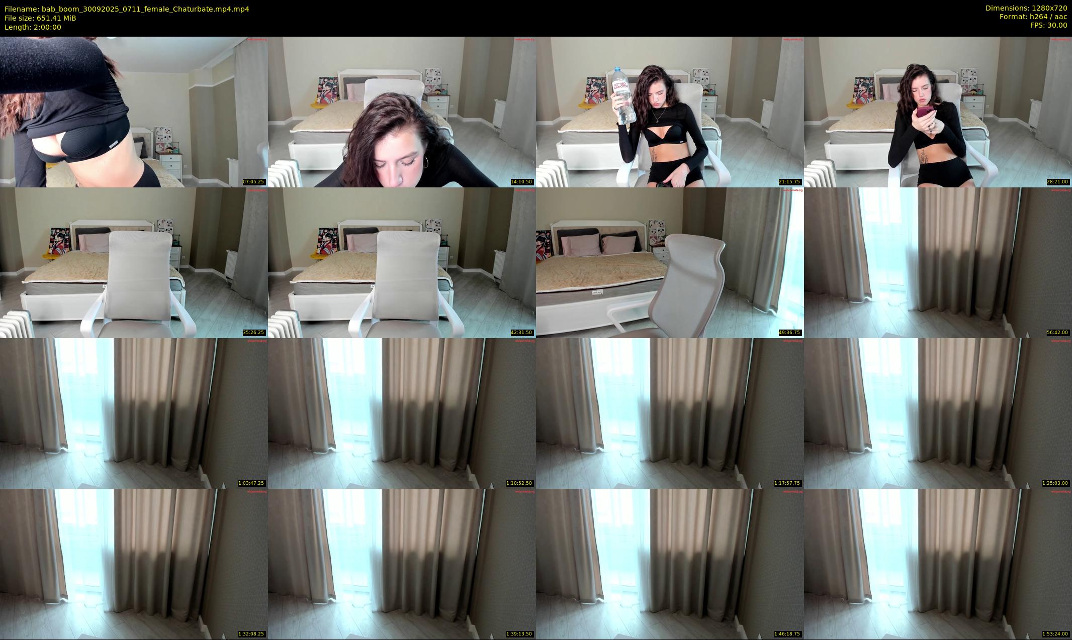 bab_boom — 120 minute Chaturbate couple cam show recording, 720p, Sep 30, 2025