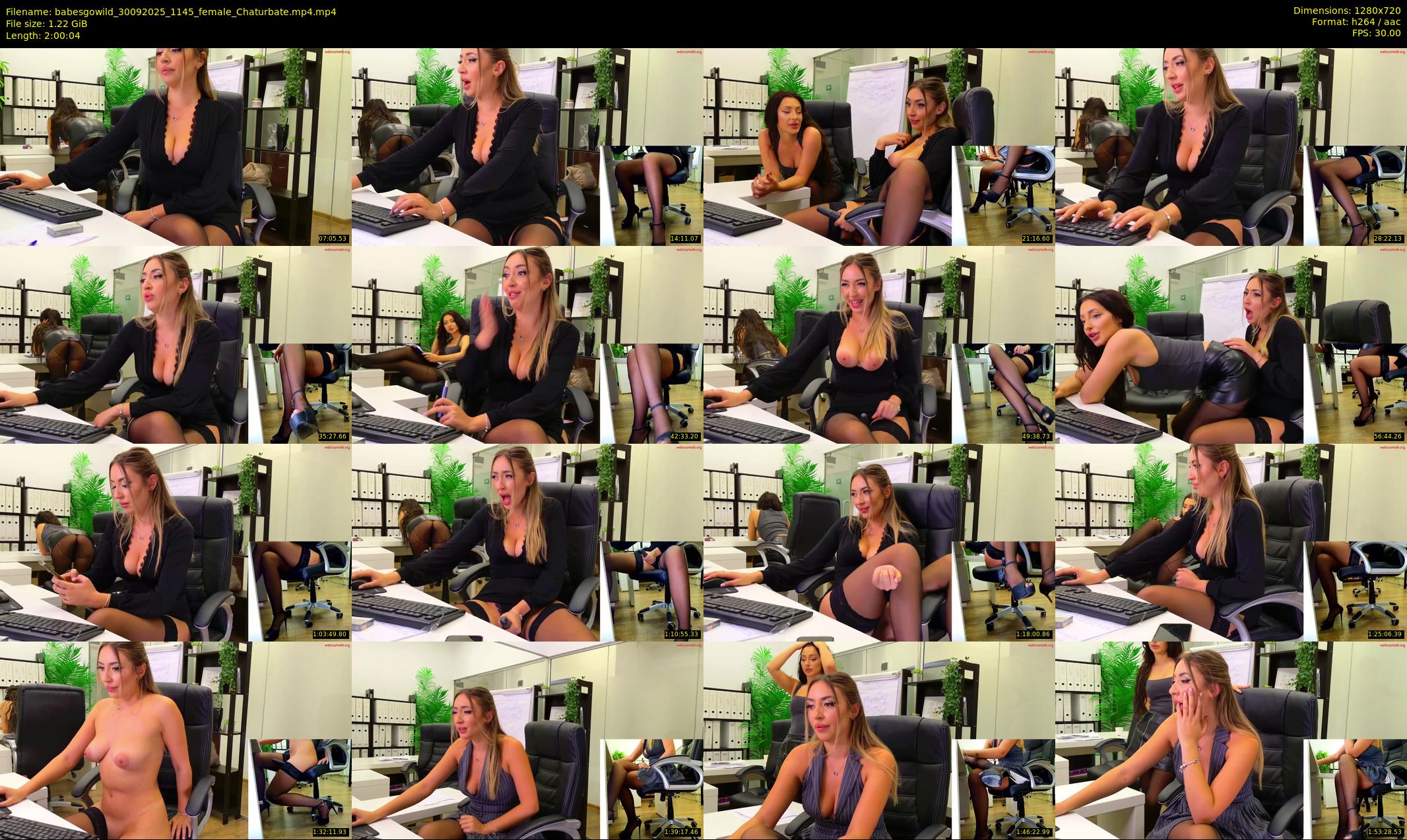 babesgowild — 121 minute Chaturbate couple cam show recording, 720p, Sep 30, 2025